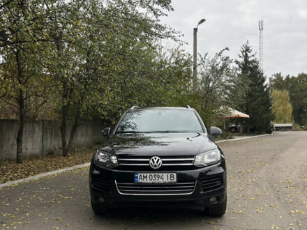 Фольксваген Туарег 2013 у Попольне на Automoto.ua Чорний Фольксваген Туарег, об'ємом двигуна 2.99 л та пробігом 286 тис. км за 20000 $, фото 1 на Automoto.ua