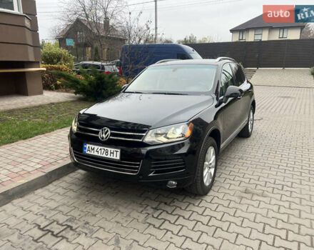 Черный Фольксваген Туарег, объемом двигателя 2.97 л и пробегом 210 тыс. км за 19500 $, фото 1 на Automoto.ua