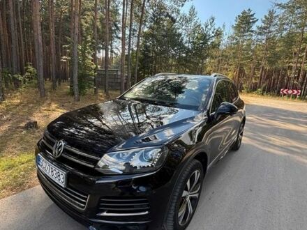 Черный Фольксваген Туарег, объемом двигателя 3 л и пробегом 173 тыс. км за 5900 $, фото 1 на Automoto.ua