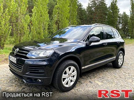Фольксваген Туарег 2013 в Ахтырке на Automoto.ua Черный Фольксваген Туарег, объемом двигателя 3 л и пробегом 368 тыс. км за 15000 $, фото 1 на Automoto.ua