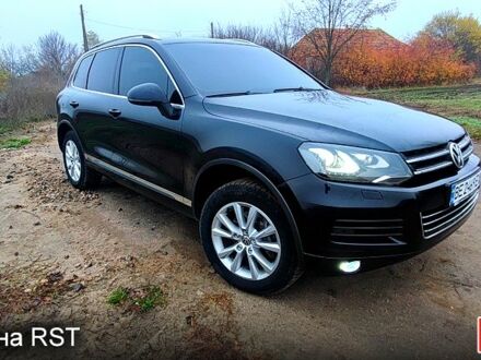 Черный Фольксваген Туарег, объемом двигателя 3 л и пробегом 245 тыс. км за 19000 $, фото 1 на Automoto.ua