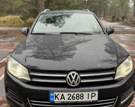 Черный Фольксваген Туарег, объемом двигателя 2.97 л и пробегом 365 тыс. км за 20500 $, фото 1 на Automoto.ua