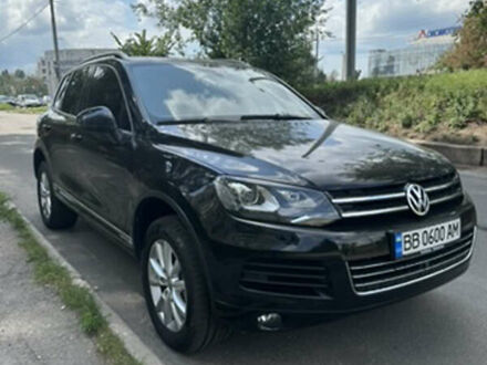 Черный Фольксваген Туарег, объемом двигателя 2.97 л и пробегом 189 тыс. км за 28000 $, фото 1 на Automoto.ua
