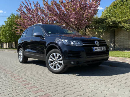 Фольксваген Туарег 2014 у Луцьку на Automoto.ua Чорний Фольксваген Туарег, об'ємом двигуна 3 л та пробігом 389 тис. км за 22500 $, фото 1 на Automoto.ua