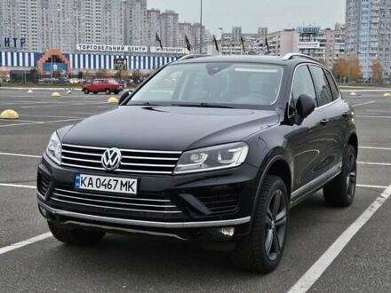 Черный Фольксваген Туарег, объемом двигателя 2.97 л и пробегом 162 тыс. км за 23500 $, фото 1 на Automoto.ua