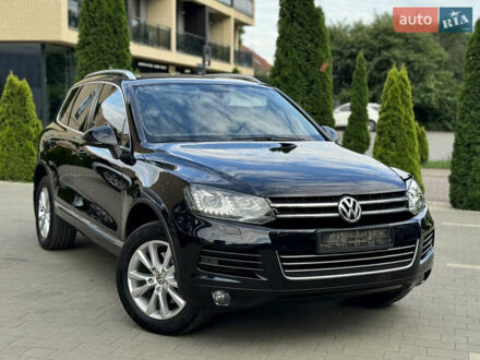 Черный Фольксваген Туарег, объемом двигателя 2.97 л и пробегом 150 тыс. км за 28500 $, фото 1 на Automoto.ua