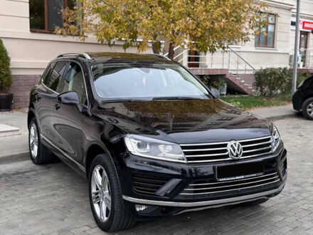 Черный Фольксваген Туарег, объемом двигателя 2.97 л и пробегом 210 тыс. км за 24999 $, фото 1 на Automoto.ua