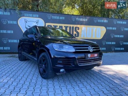 Черный Фольксваген Туарег, объемом двигателя 3 л и пробегом 236 тыс. км за 22900 $, фото 1 на Automoto.ua