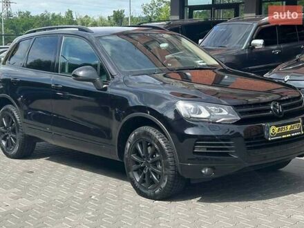 Черный Фольксваген Туарег, объемом двигателя 2.97 л и пробегом 292 тыс. км за 22900 $, фото 1 на Automoto.ua