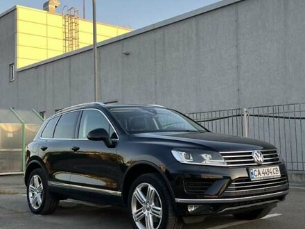 Черный Фольксваген Туарег, объемом двигателя 3 л и пробегом 270 тыс. км за 25900 $, фото 1 на Automoto.ua