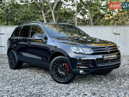 Черный Фольксваген Туарег, объемом двигателя 2.97 л и пробегом 268 тыс. км за 20990 $, фото 1 на Automoto.ua