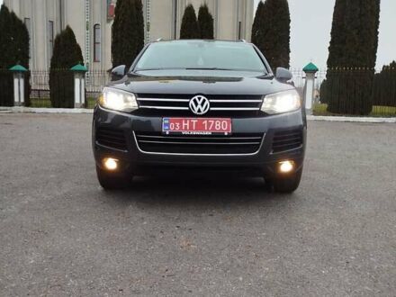 Черный Фольксваген Туарег, объемом двигателя 3 л и пробегом 252 тыс. км за 18600 $, фото 1 на Automoto.ua