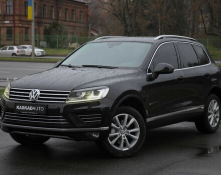 Черный Фольксваген Туарег, объемом двигателя 3 л и пробегом 241 тыс. км за 22500 $, фото 1 на Automoto.ua