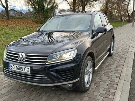 Фольксваген Туарег 2015 в Городенке на Automoto.ua Черный Фольксваген Туарег, объемом двигателя 3 л и пробегом 204 тыс. км за 26500 $, фото 1 на Automoto.ua