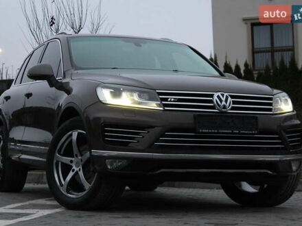 Черный Фольксваген Туарег, объемом двигателя 3 л и пробегом 194 тыс. км за 23900 $, фото 1 на Automoto.ua