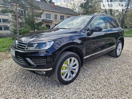 Фольксваген Туарег 2015 у Тернополі на Automoto.ua Чорний Фольксваген Туарег, об'ємом двигуна 3 л та пробігом 155 тис. км за 36500 $, фото 1 на Automoto.ua