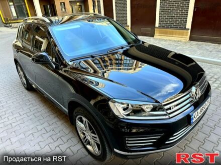 Фольксваген Туарег 2015 у Києві на Automoto.ua Чорний Фольксваген Туарег, об'ємом двигуна 3 л та пробігом 128 тис. км за 32500 $, фото 1 на Automoto.ua