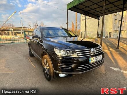Фольксваген Туарег 2015 у Києві на Automoto.ua Чорний Фольксваген Туарег, об'ємом двигуна 3 л та пробігом 165 тис. км за 28500 $, фото 1 на Automoto.ua