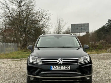 Черный Фольксваген Туарег, объемом двигателя 2.97 л и пробегом 165 тыс. км за 25200 $, фото 1 на Automoto.ua