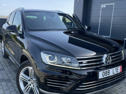 Фольксваген Туарег 2015 в Хусте на Automoto.ua Черный Фольксваген Туарег, объемом двигателя 3 л и пробегом 266 тыс. км за 27990 $, фото 1 на Automoto.ua