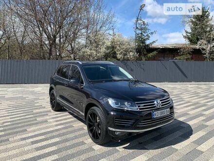 Фольксваген Туарег 2015 у Ужгороді на Automoto.ua Чорний Фольксваген Туарег, об'ємом двигуна 3 л та пробігом 180 тис. км за 36300 $, фото 1 на Automoto.ua