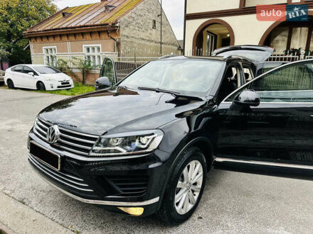 Фольксваген Туарег 2015 в Тячеве на Automoto.ua Черный Фольксваген Туарег, объемом двигателя 3 л и пробегом 286 тыс. км за 19900 $, фото 1 на Automoto.ua