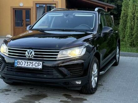 Фольксваген Туарег 2015 в Гусятине на Automoto.ua Черный Фольксваген Туарег, объемом двигателя 2.97 л и пробегом 285 тыс. км за 23500 $, фото 1 на Automoto.ua