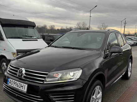 Черный Фольксваген Туарег, объемом двигателя 2.97 л и пробегом 275 тыс. км за 26000 $, фото 1 на Automoto.ua