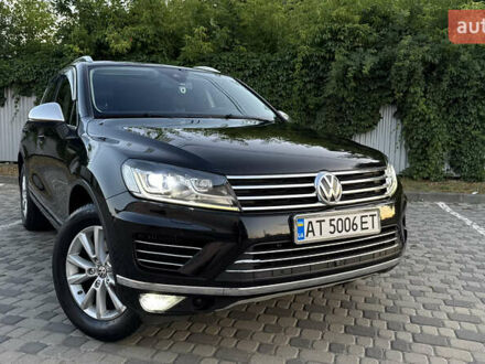 Черный Фольксваген Туарег, объемом двигателя 2.97 л и пробегом 288 тыс. км за 25850 $, фото 1 на Automoto.ua