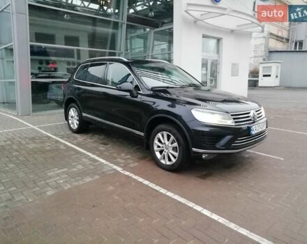 Черный Фольксваген Туарег, объемом двигателя 2.97 л и пробегом 155 тыс. км за 26500 $, фото 1 на Automoto.ua