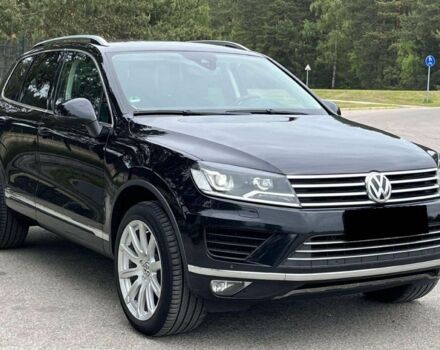 Черный Фольксваген Туарег, объемом двигателя 3 л и пробегом 134 тыс. км за 14300 $, фото 1 на Automoto.ua