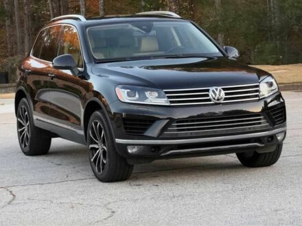 Черный Фольксваген Туарег, объемом двигателя 3.6 л и пробегом 78 тыс. км за 6100 $, фото 1 на Automoto.ua
