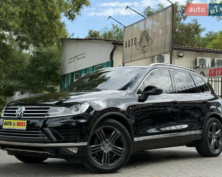 Чорний Фольксваген Туарег, об'ємом двигуна 3 л та пробігом 212 тис. км за 28999 $, фото 1 на Automoto.ua