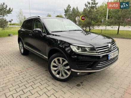 Фольксваген Туарег 2016 в Хмельницком на Automoto.ua Черный Фольксваген Туарег, объемом двигателя 3 л и пробегом 149 тыс. км за 30500 $, фото 1 на Automoto.ua