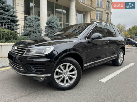 Фольксваген Туарег 2016 в Киеве на Automoto.ua Черный Фольксваген Туарег, объемом двигателя 3 л и пробегом 159 тыс. км за 27900 $, фото 1 на Automoto.ua