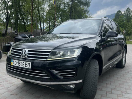 Фольксваген Туарег 2016 в Рахове на Automoto.ua Черный Фольксваген Туарег, объемом двигателя 2.97 л и пробегом 184 тыс. км за 35000 $, фото 1 на Automoto.ua