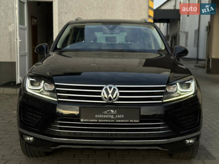 Фольксваген Туарег 2016 в Луцке на Automoto.ua Черный Фольксваген Туарег, объемом двигателя 3 л и пробегом 242 тыс. км за 27999 $, фото 1 на Automoto.ua