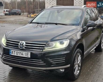 Черный Фольксваген Туарег, объемом двигателя 3 л и пробегом 187 тыс. км за 29970 $, фото 1 на Automoto.ua