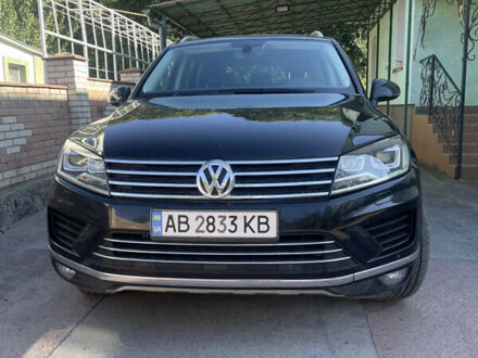 Черный Фольксваген Туарег, объемом двигателя 2.97 л и пробегом 232 тыс. км за 22500 $, фото 1 на Automoto.ua