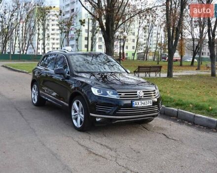 Черный Фольксваген Туарег, объемом двигателя 2.97 л и пробегом 84 тыс. км за 39500 $, фото 1 на Automoto.ua