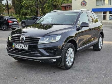 Черный Фольксваген Туарег, объемом двигателя 3 л и пробегом 253 тыс. км за 25000 $, фото 1 на Automoto.ua