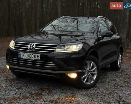 Чорний Фольксваген Туарег, об'ємом двигуна 3 л та пробігом 123 тис. км за 34900 $, фото 1 на Automoto.ua