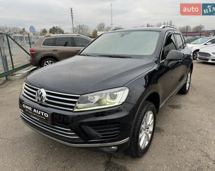 Черный Фольксваген Туарег, объемом двигателя 2.97 л и пробегом 278 тыс. км за 23990 $, фото 1 на Automoto.ua