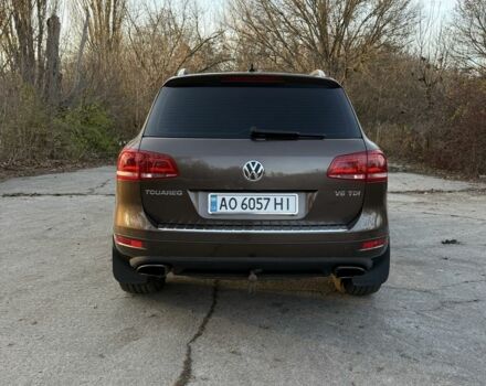 Коричневый Фольксваген Туарег, объемом двигателя 3 л и пробегом 250 тыс. км за 15300 $, фото 4 на Automoto.ua
