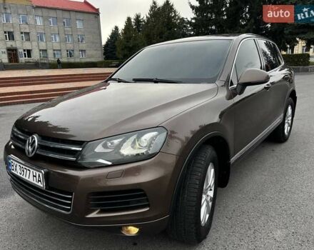Коричневий Фольксваген Туарег, об'ємом двигуна 3 л та пробігом 293 тис. км за 15900 $, фото 5 на Automoto.ua