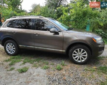 Коричневый Фольксваген Туарег, объемом двигателя 2.97 л и пробегом 211 тыс. км за 16500 $, фото 9 на Automoto.ua