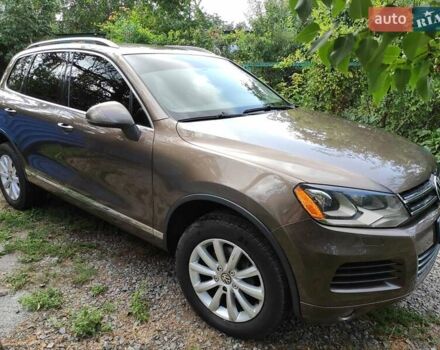 Коричневый Фольксваген Туарег, объемом двигателя 2.97 л и пробегом 211 тыс. км за 16500 $, фото 5 на Automoto.ua