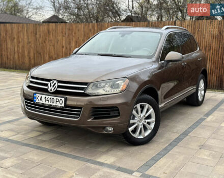Коричневый Фольксваген Туарег, объемом двигателя 2.97 л и пробегом 221 тыс. км за 19900 $, фото 2 на Automoto.ua