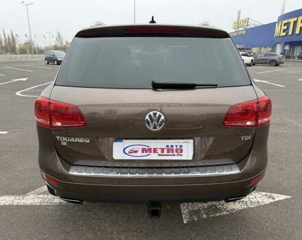 Коричневый Фольксваген Туарег, объемом двигателя 3 л и пробегом 213 тыс. км за 18000 $, фото 5 на Automoto.ua