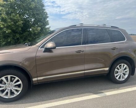 Коричневый Фольксваген Туарег, объемом двигателя 3 л и пробегом 3 тыс. км за 14500 $, фото 1 на Automoto.ua